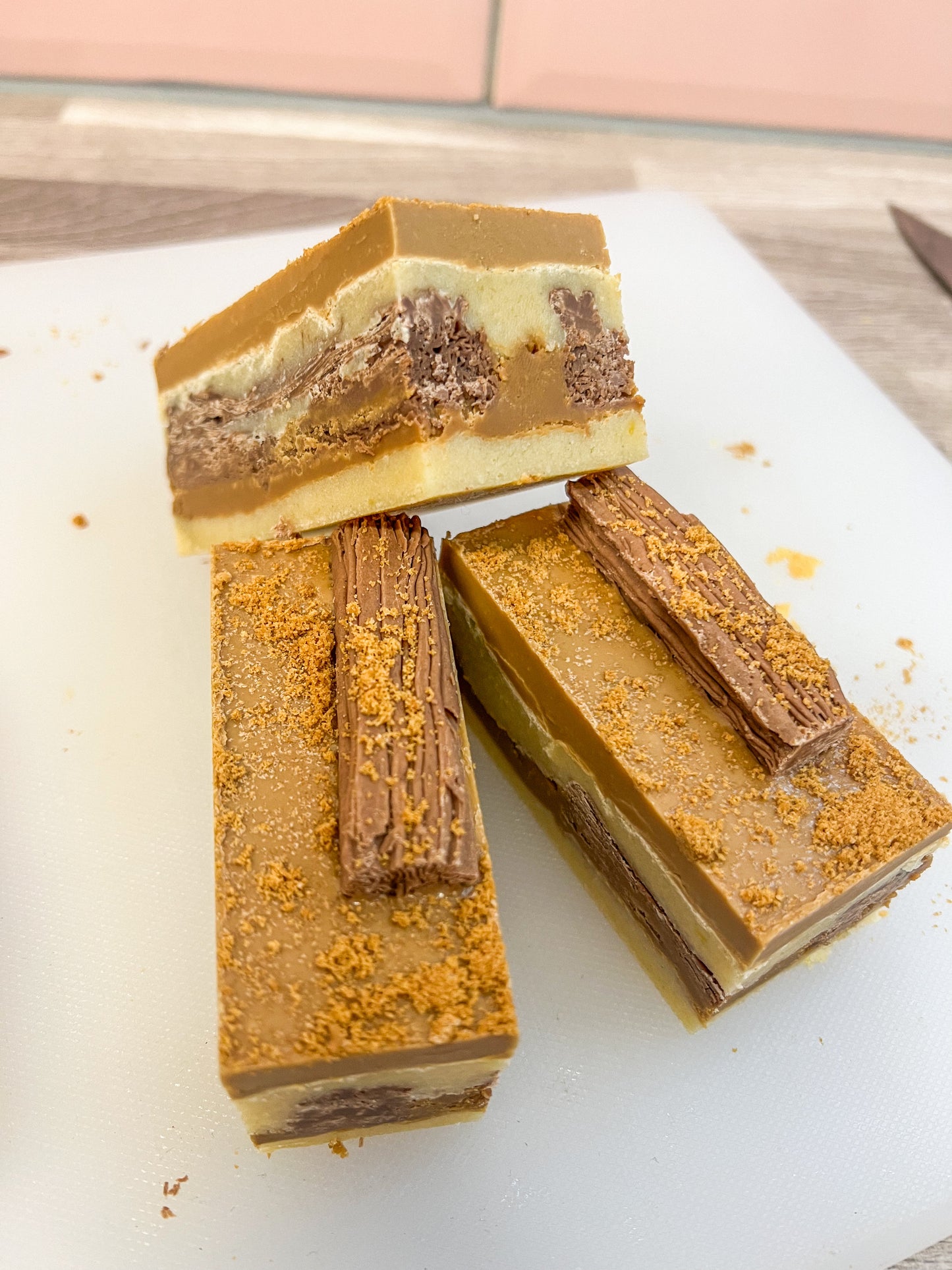 Biscoff Flake Blondie