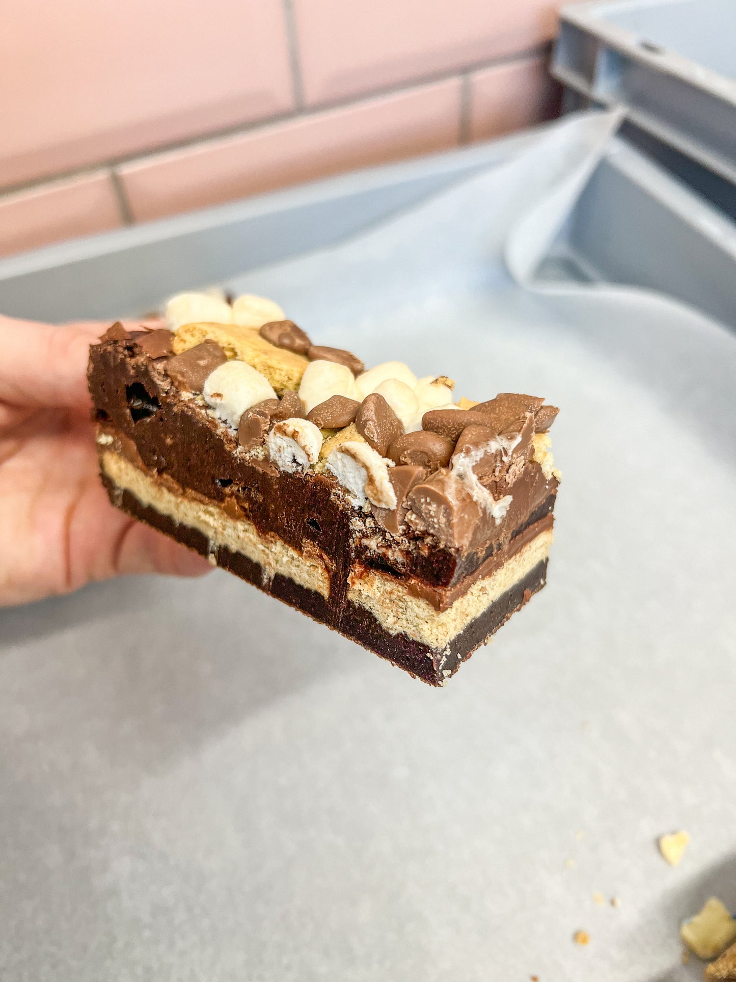 Nutella Smores Brownie