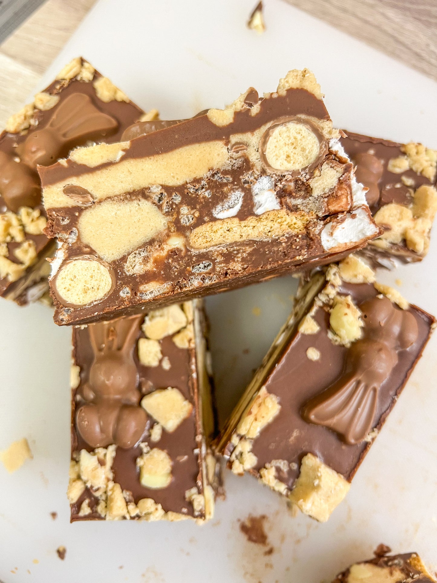 Malteser Cookie Dough Rocky Road