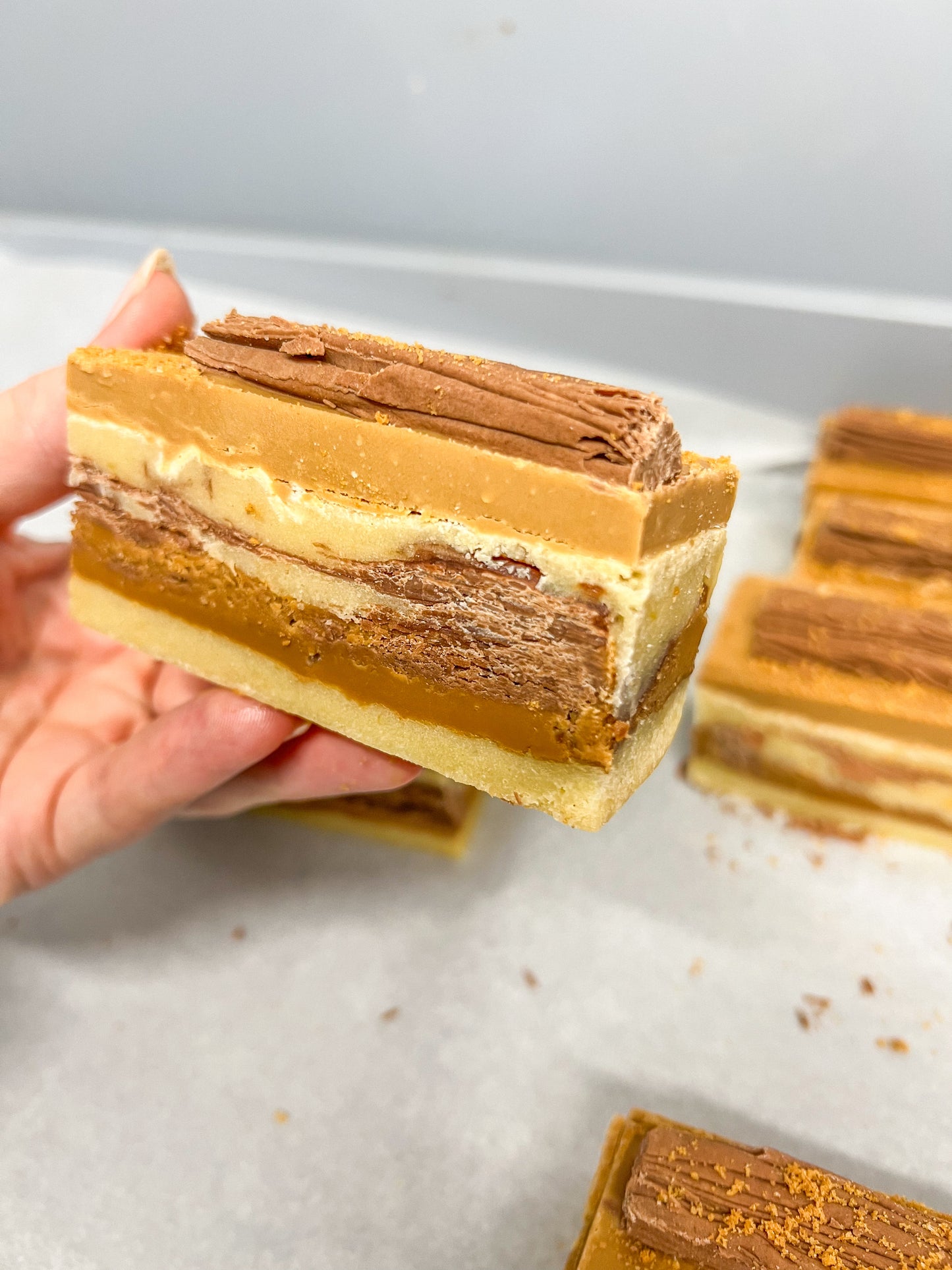 Biscoff Flake Blondie