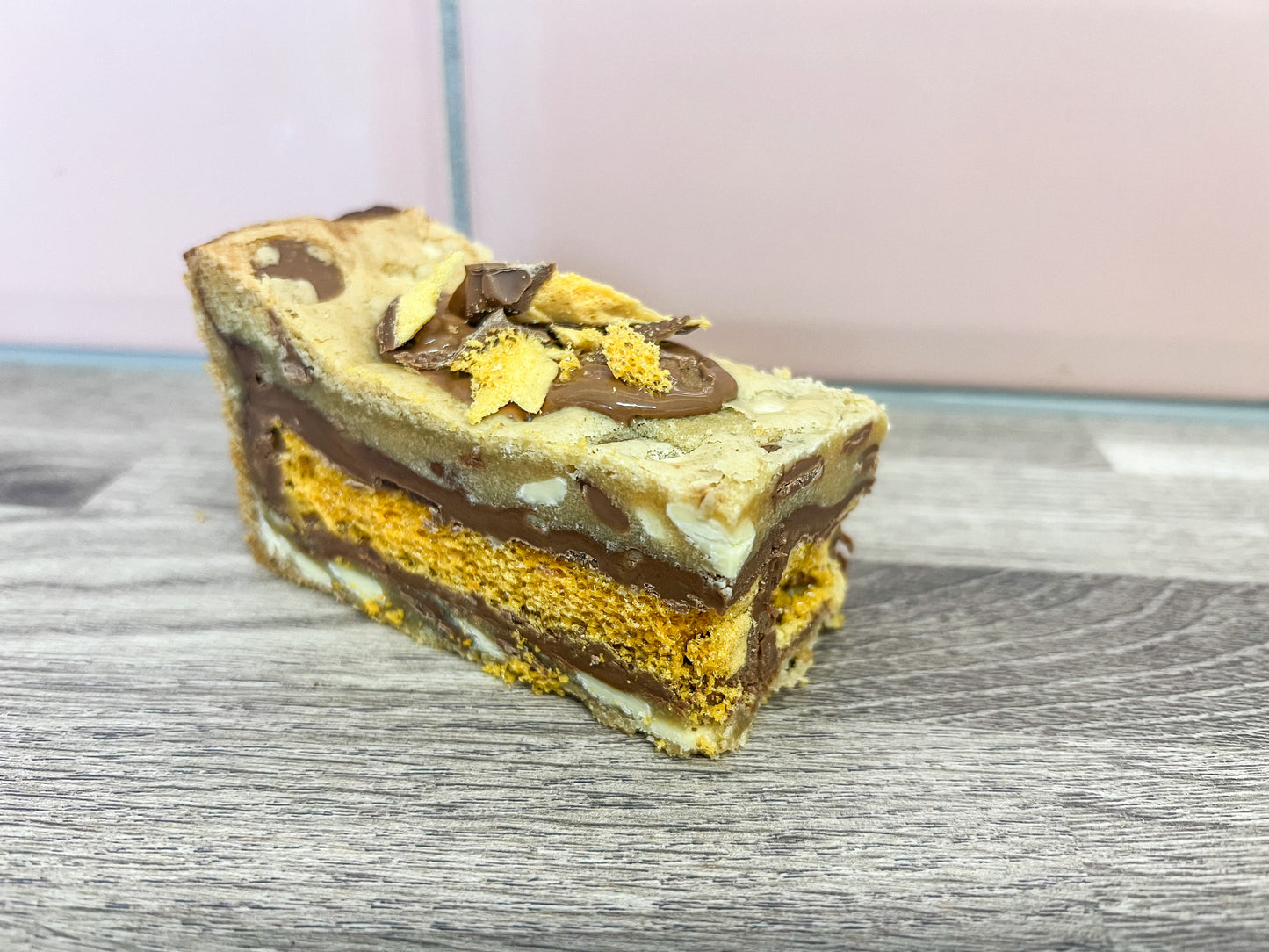Crunchie Cookie Bar